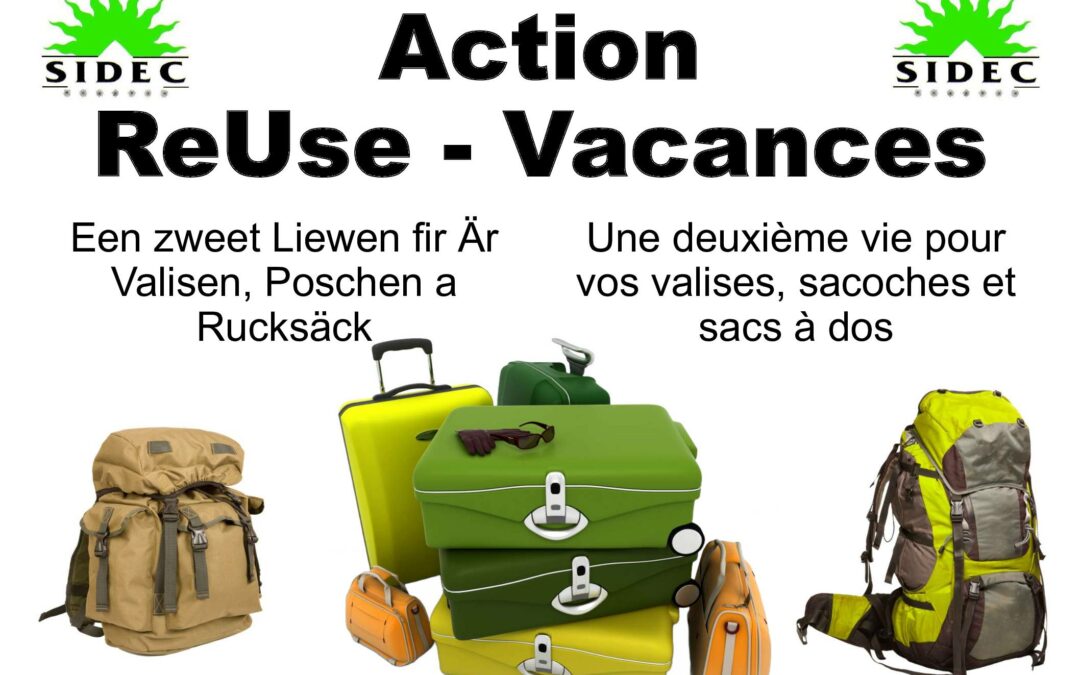 Action ReUse – Vacances