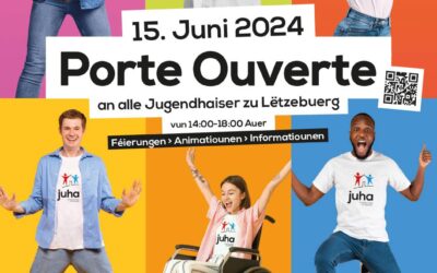 Porte Ouverte an alle Jugendhaiser zu Lëtzebuerg – 15.06.2024