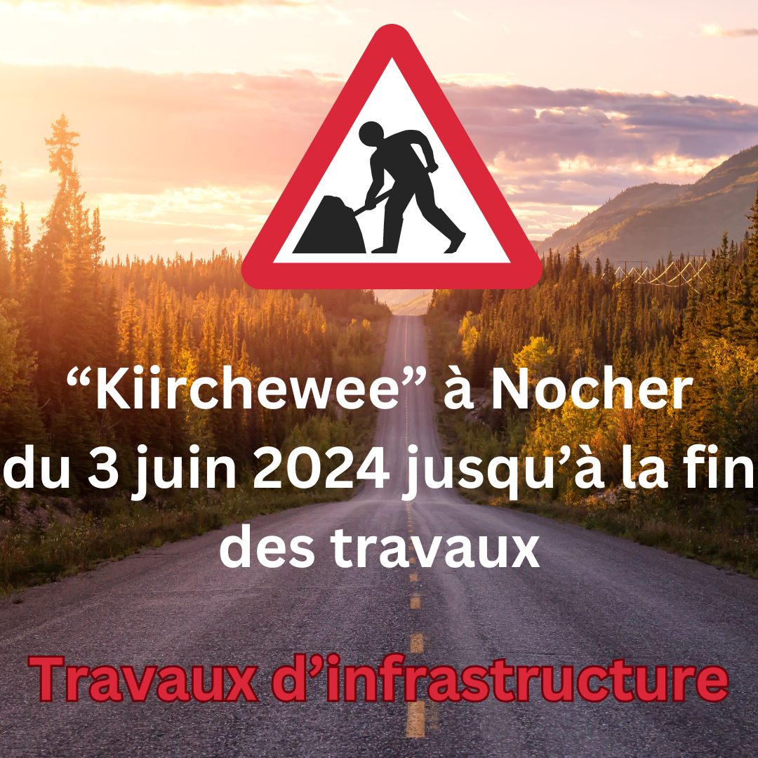 Travaux d'infrastructure "Kiirchewee" à Nocher
