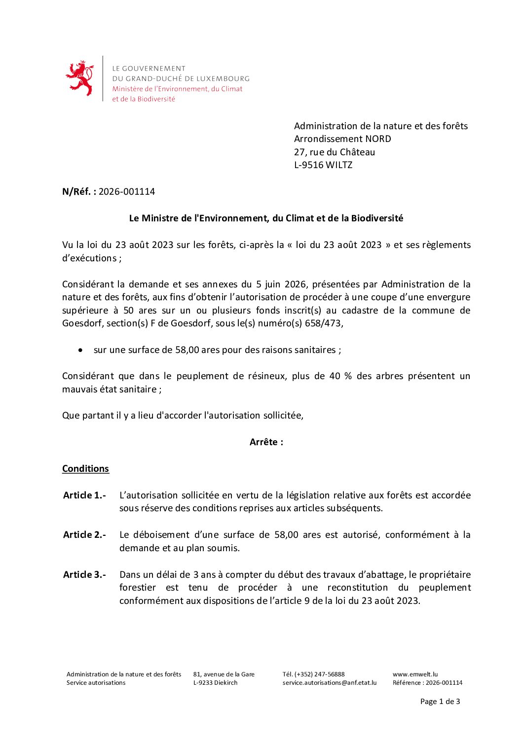 Décision 2026-001114