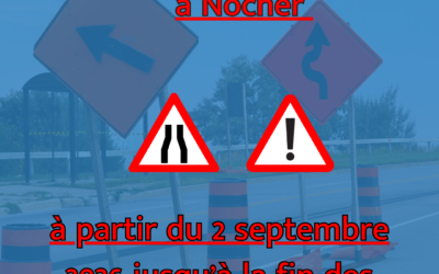 Rétrécissement de la rue « Duerfstrooss » à Nocher