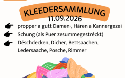 Kleedersammlung Kolping 11.09.2026
