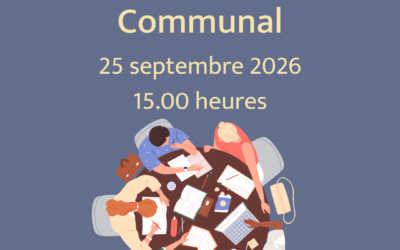 Réunion du Conseil Communal 25.09.2026